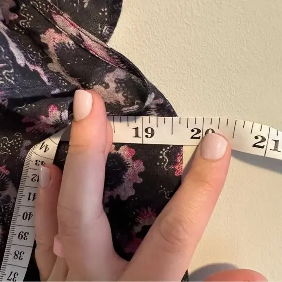 Isabel Marant Etoile Purple Pink Cotton Ikat Blouse Top 38 Medium - Picture 8 of 13